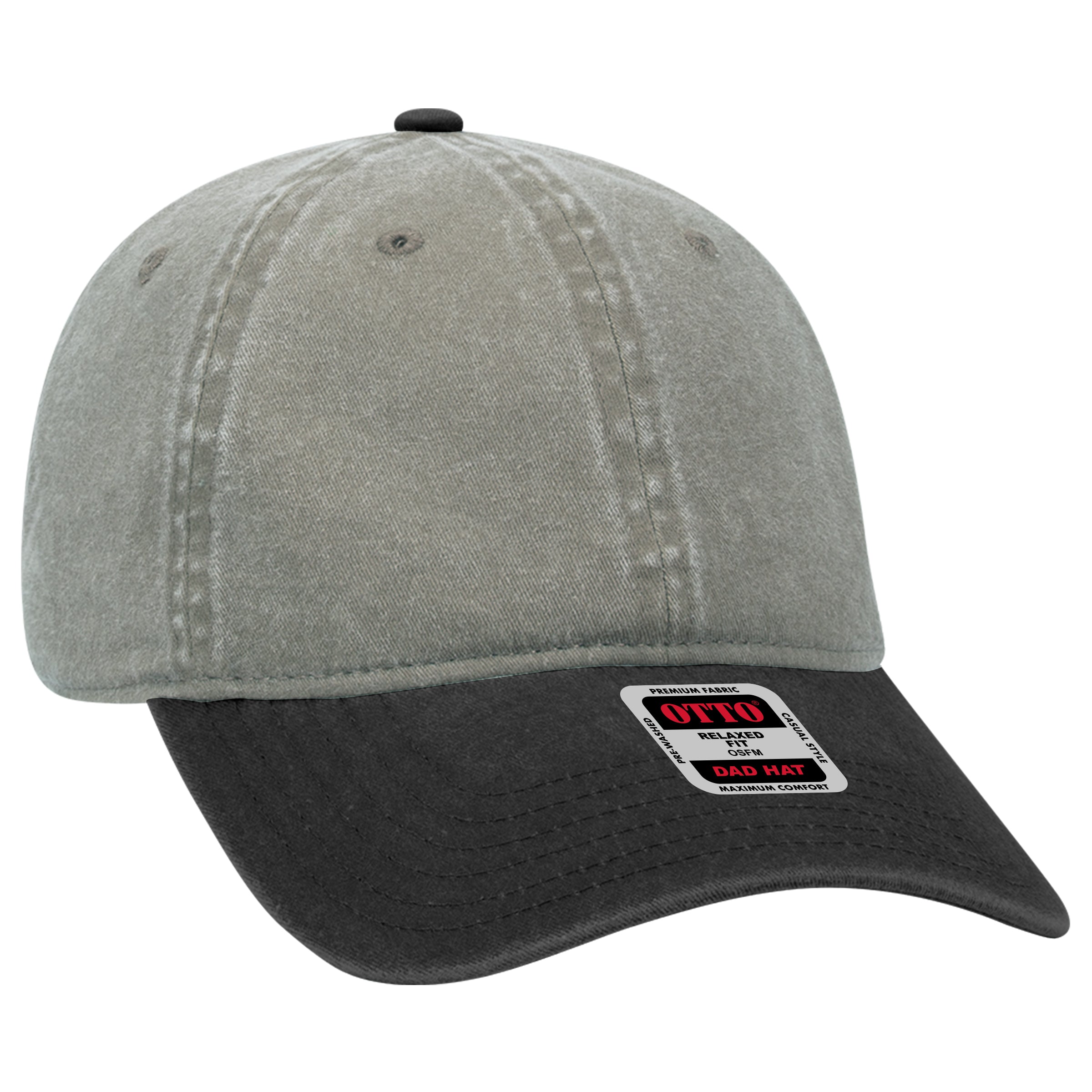18-202 OTTO CAP 6 Panel Low Profile Dad Hat
