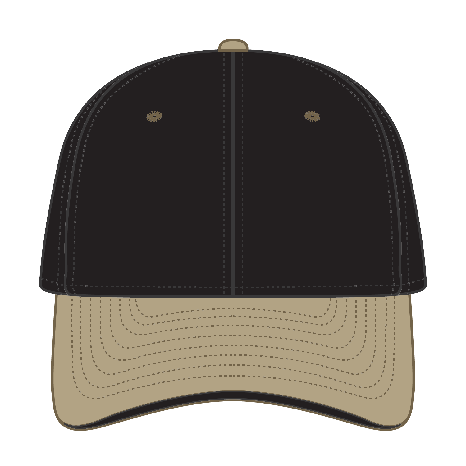 12-267 OTTO CAP "OTTO FLEX" 6 Panel Low Profile Baseball Cap