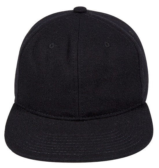 148-1200 OTTO CAP 6 Panel Mid Profile Flat Visor Strapback Hat