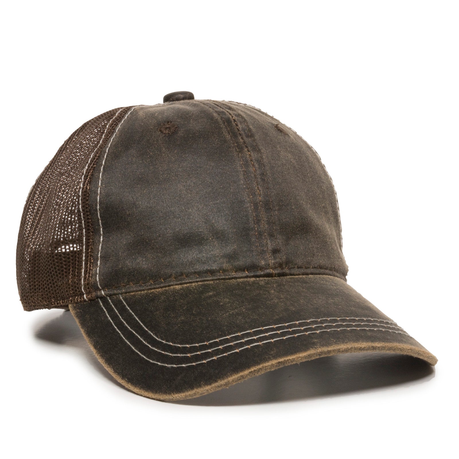 Outdoor Cap HPD-610M Weathered Cotton Mesh Back Cap