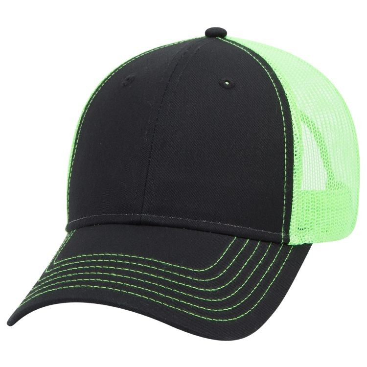 83-1239 OTTO CAP 6 Panel Low Profile Mesh Back Trucker Hat
