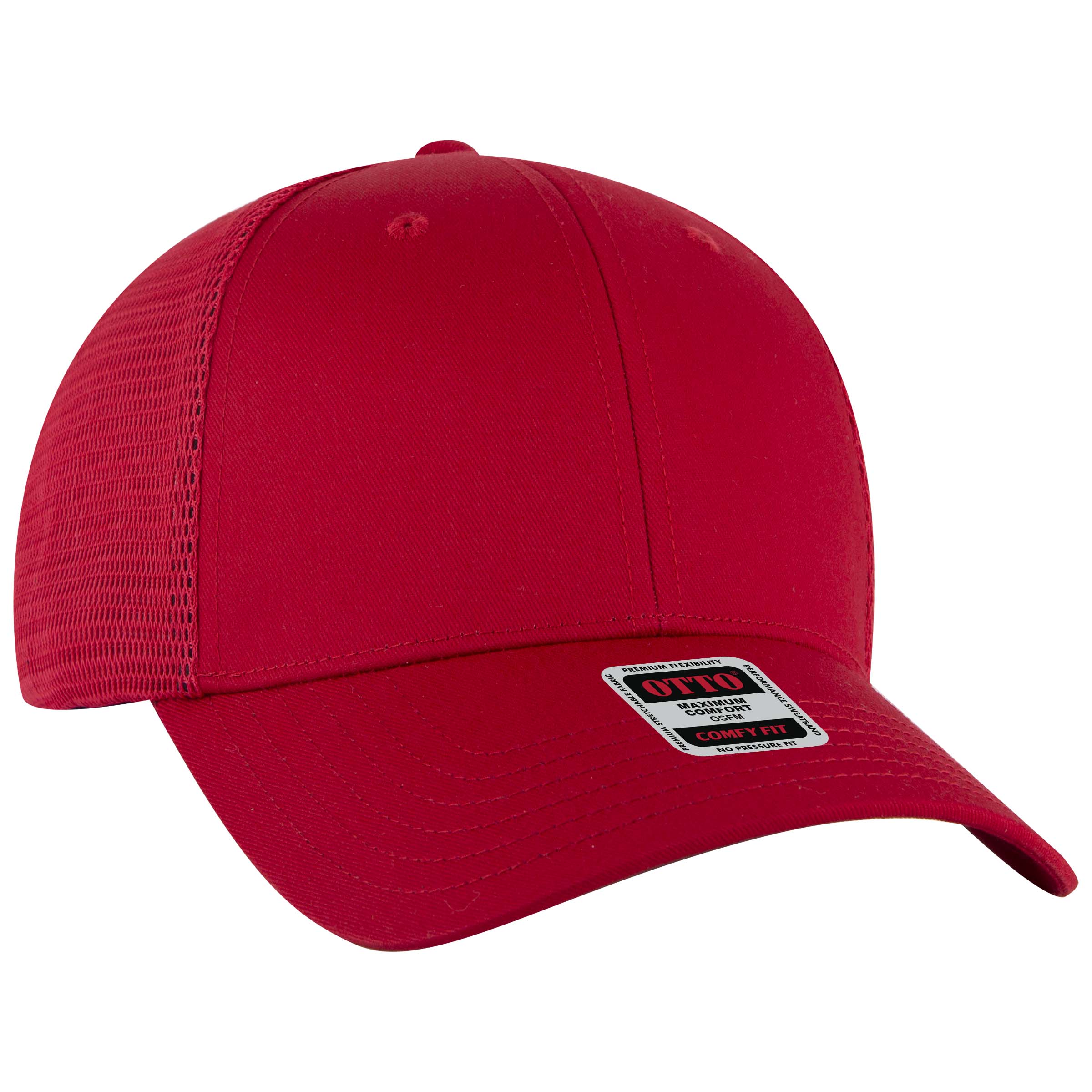 83-2 OTTO CAP "OTTO COMFY FIT" 6 Panel Low Profile Mesh Back Trucker Hat