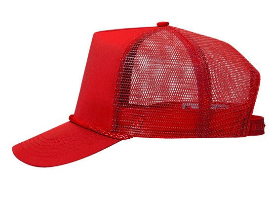 39-071 OTTO CAP 5 Panel Mid Profile Mesh Back Trucker Hat
