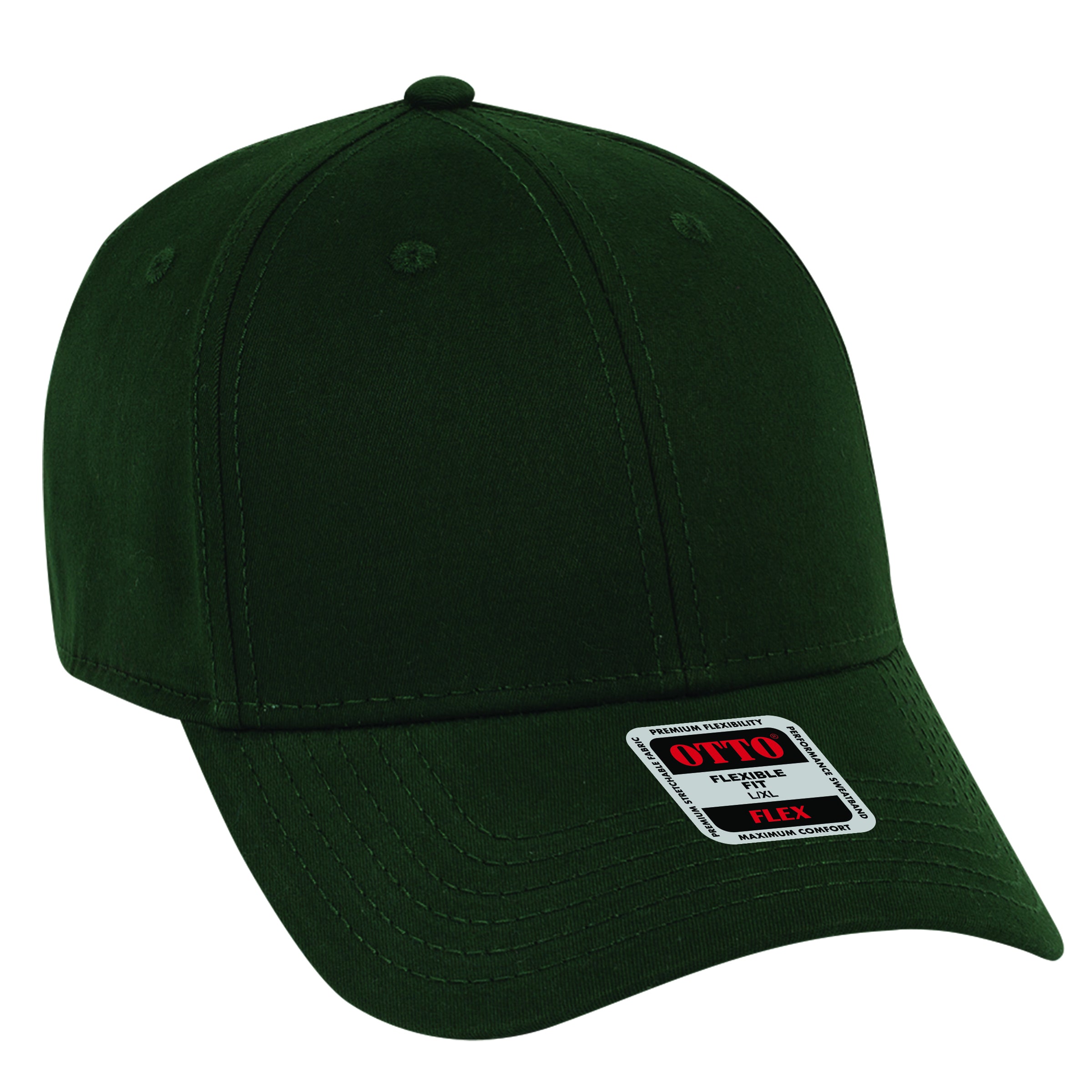11-1167 OTTO CAP "OTTO FLEX" 6 Panel Low Profile Baseball Cap