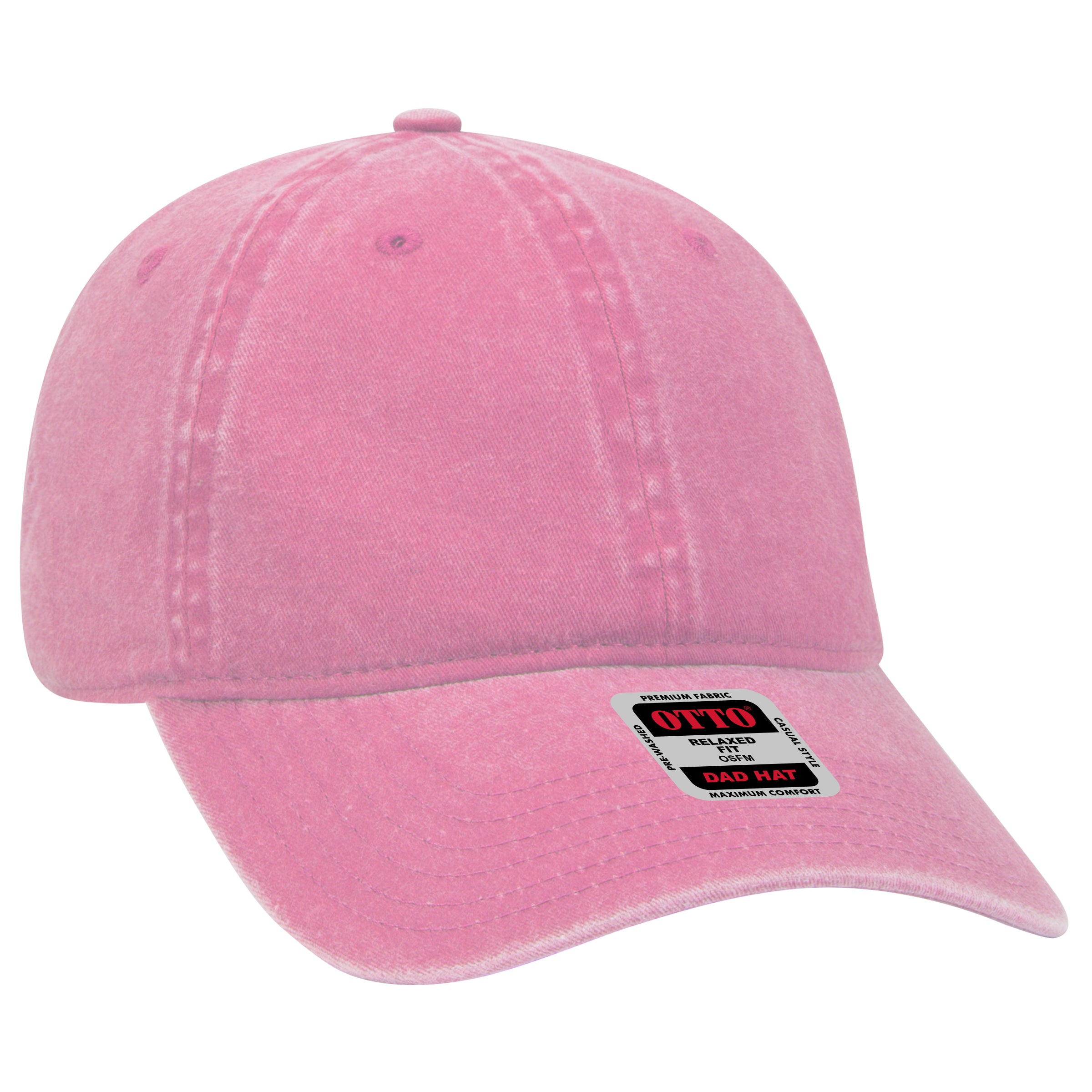 18-202 OTTO CAP 6 Panel Low Profile Dad Hat