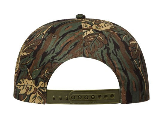 44-051 OTTO CAP Camouflage 6 Panel Mid Profile Baseball Cap