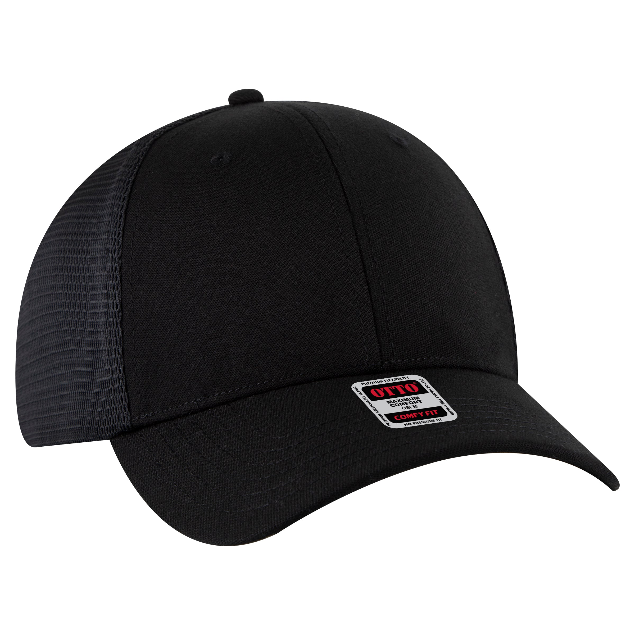 83-1 OTTO CAP "OTTO COMFY FIT" 6 Panel Low Profile Mesh Back Trucker Hat - 83-1