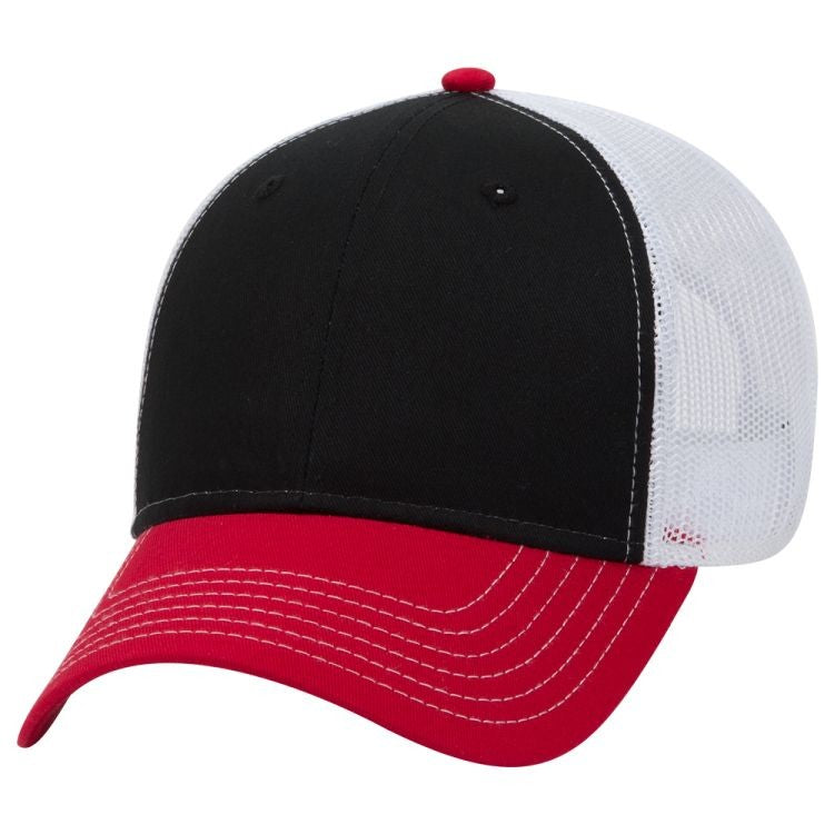 83-1239 OTTO CAP 6 Panel Low Profile Mesh Back Trucker Hat