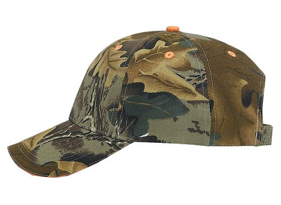 71-841 OTTO CAP Camouflage 6 Panel Low Profile Baseball Cap