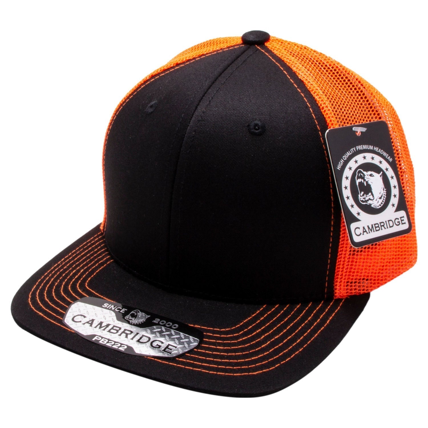 SKU:222BKNO|COLOR:Black/N.Orange