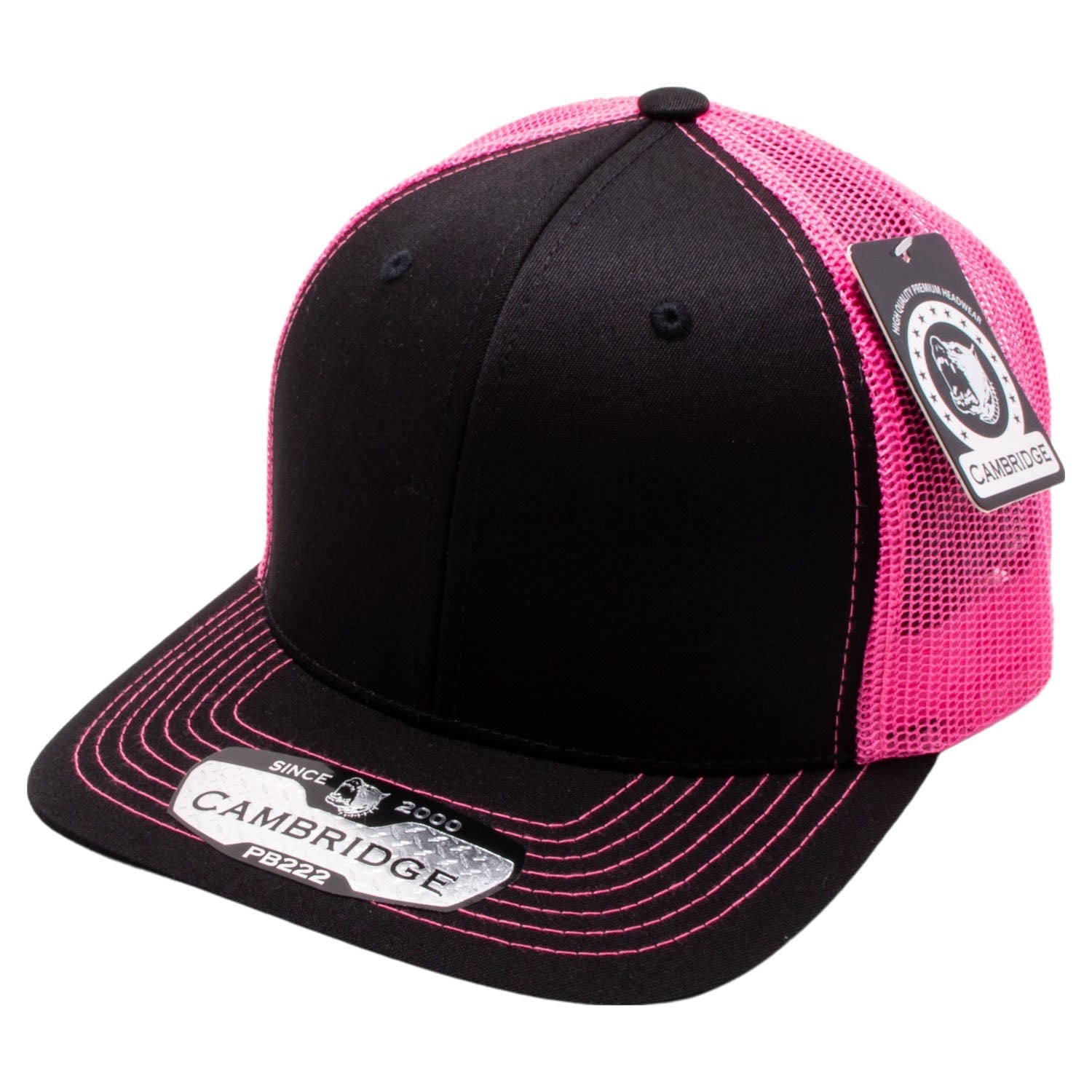 SKU:222BKNP|COLOR:Black/N.Pink
