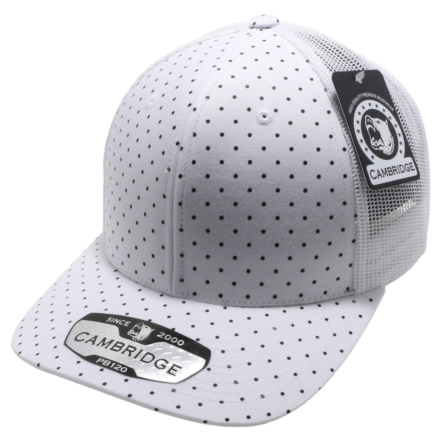 SKU:120C-WHT|COLOR:White/Black