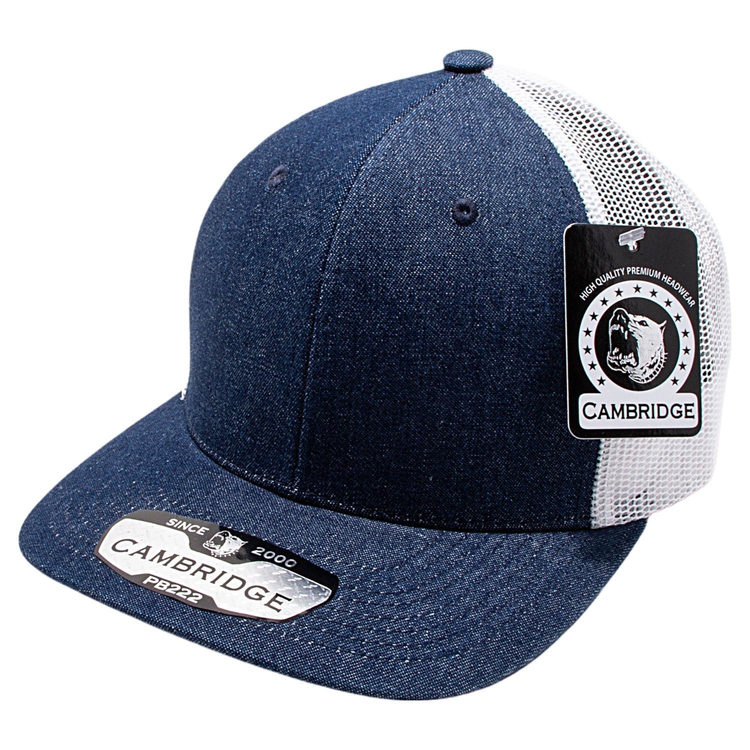 SKU:222DDDWH|COLOR:Dark Denim/White