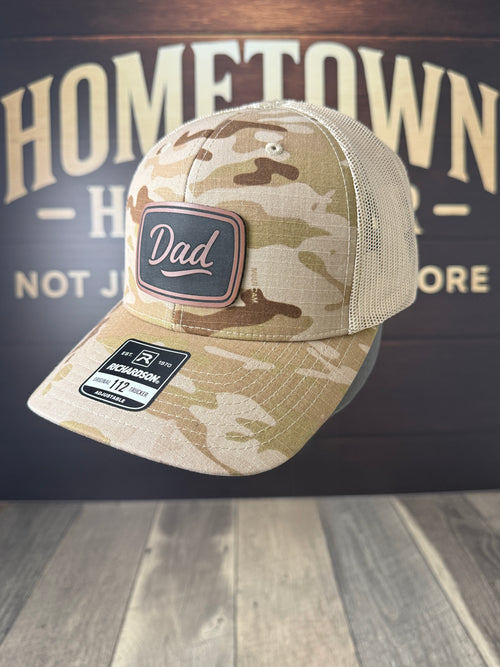 112PT Split Multicam Dad Hat