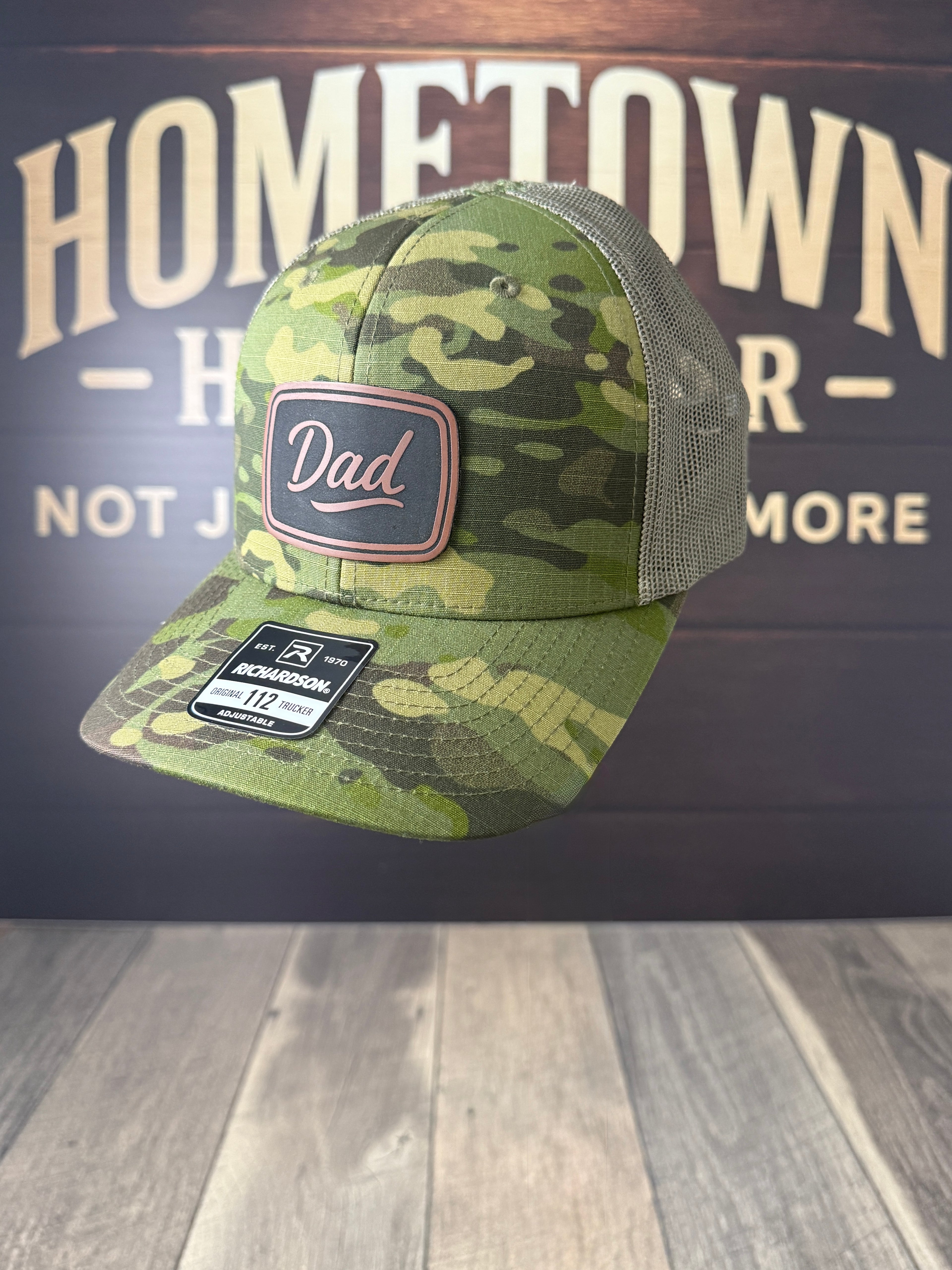 112PT Split Multicam Dad Hat