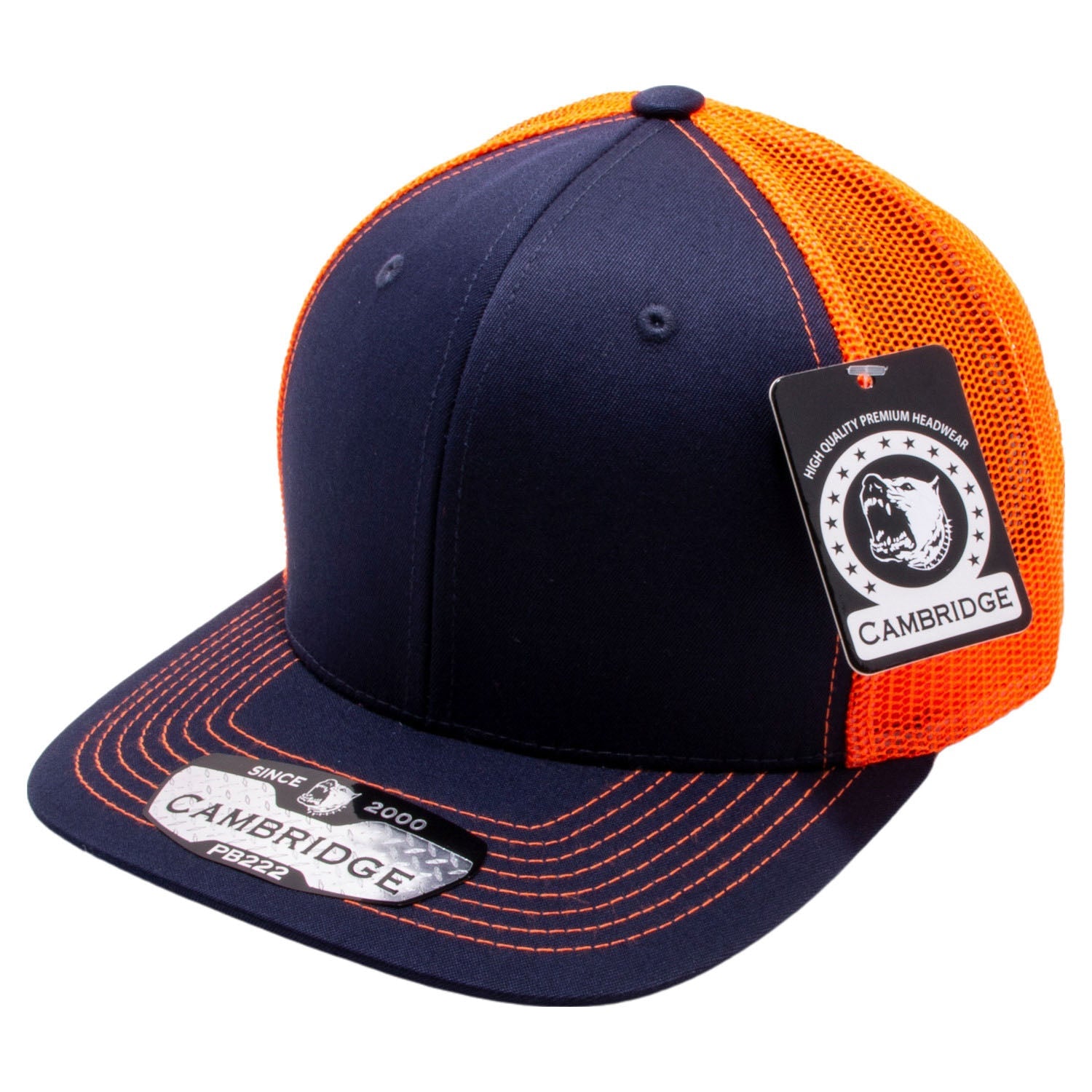 SKU:222NVNO|COLOR:Navy/N.Orange