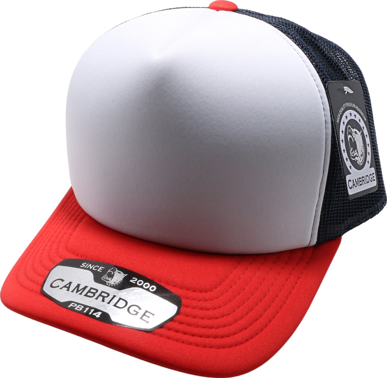 SKU:114-WRDNV|COLOR:White/Red/Navy