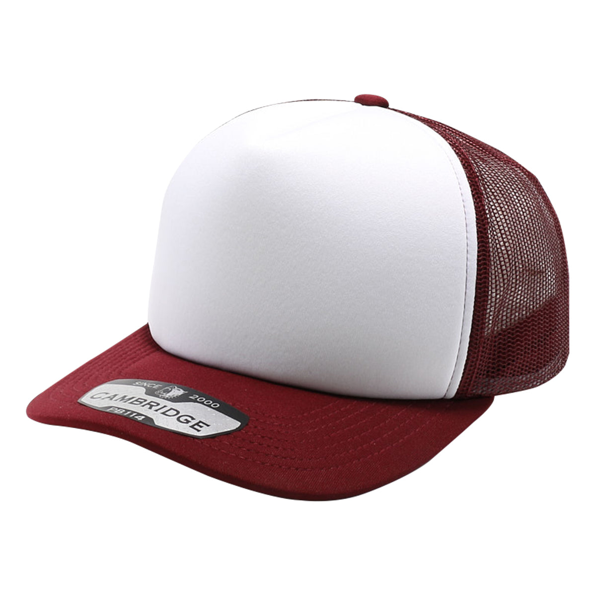 SKU:114-WHBR|COLOR:White/Burgundy