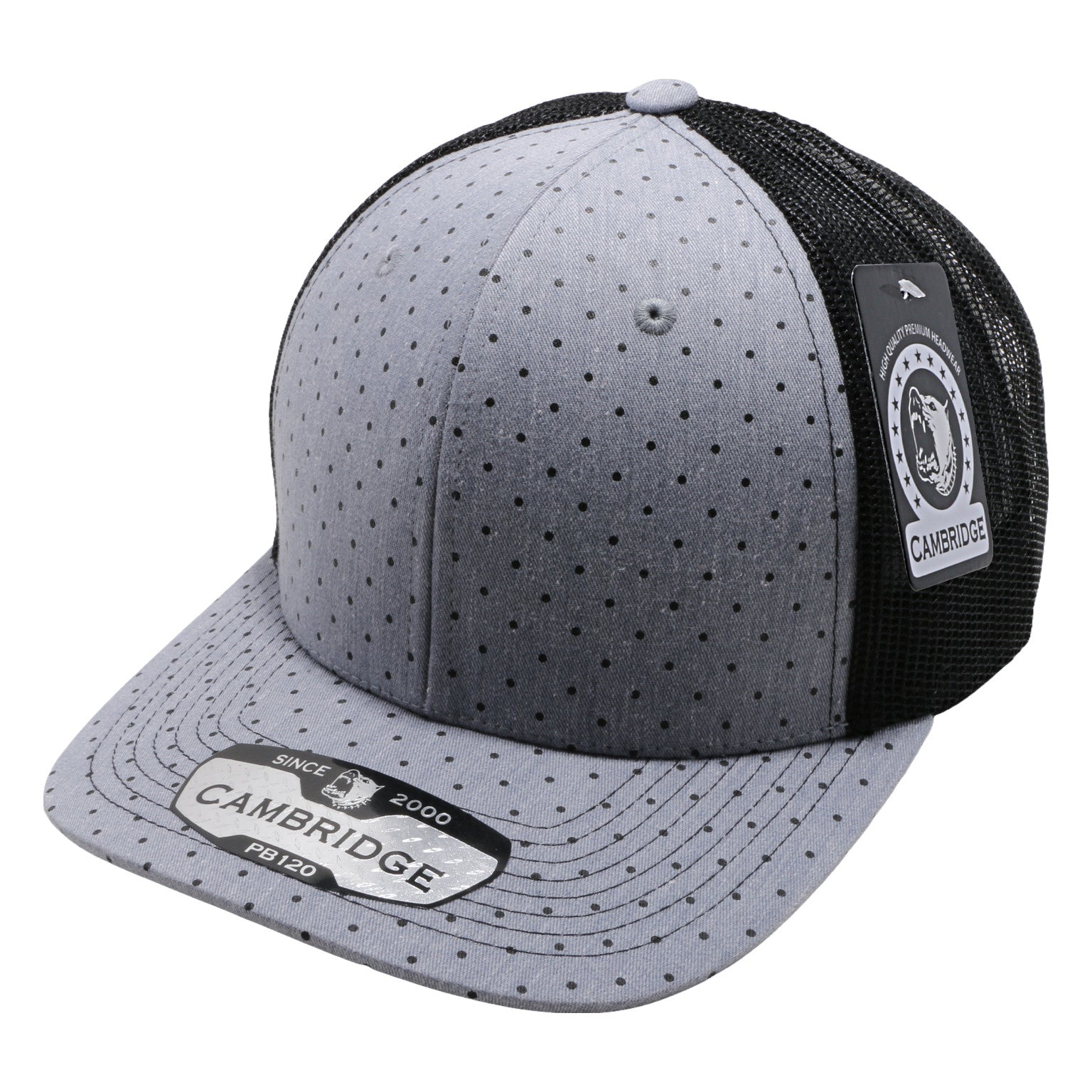 SKU:120C-LGBK|COLOR:H.Grey/Black