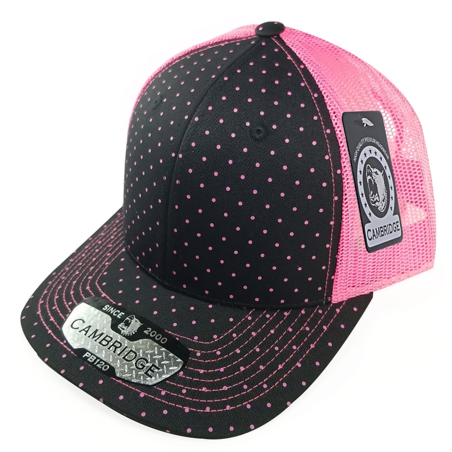 SKU:120C-BKPK|COLOR:Black/N.Pink