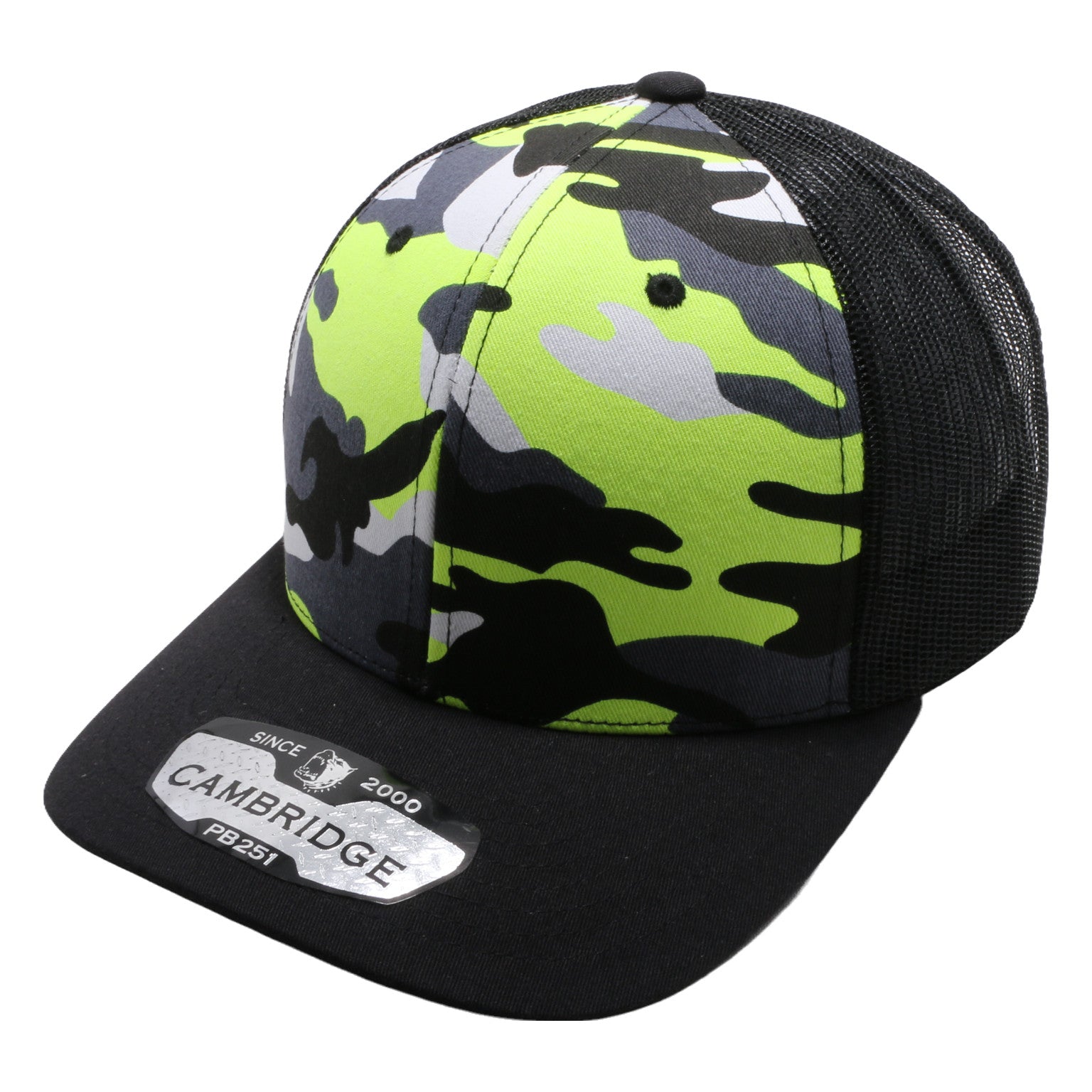 SKU:251NYWBK|COLOR:N.Yellow Camo/Black