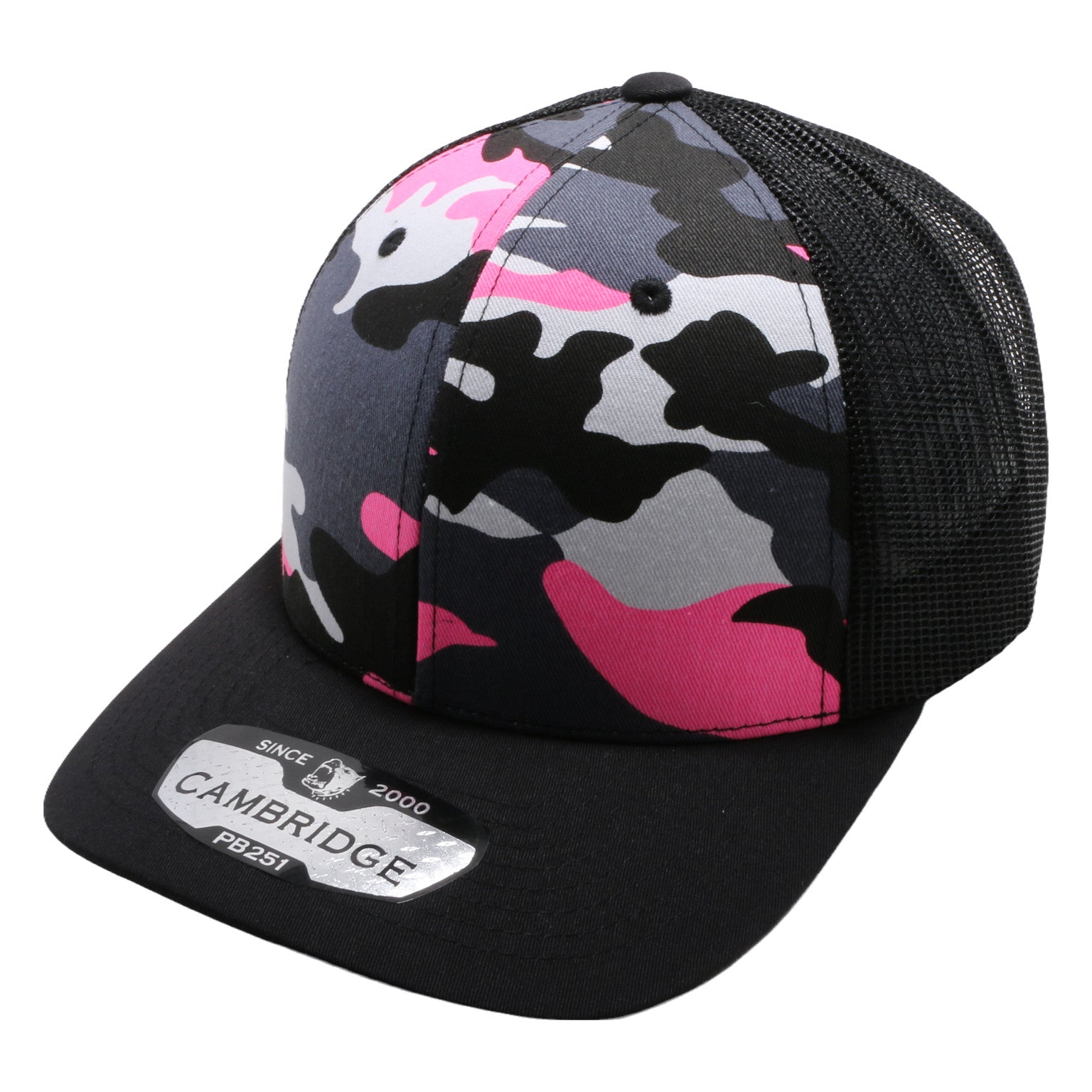 SKU:251NPKBK|COLOR:N.Pink Camo/Black