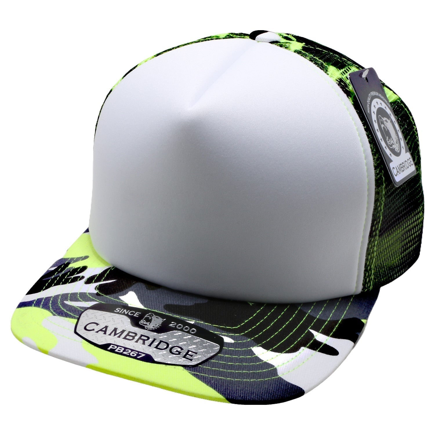 SKU:267-WNY|COLOR:White/N.Yellow Camo