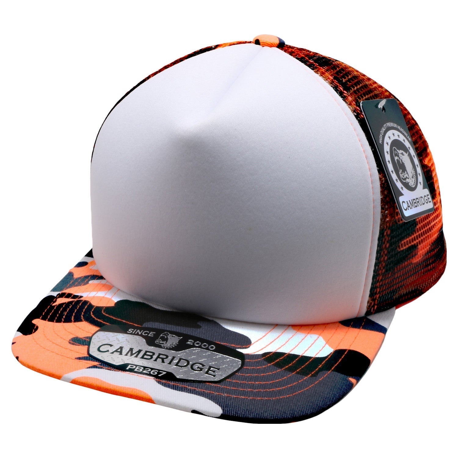 SKU:267-WNO|COLOR:White/N.Orange Camo