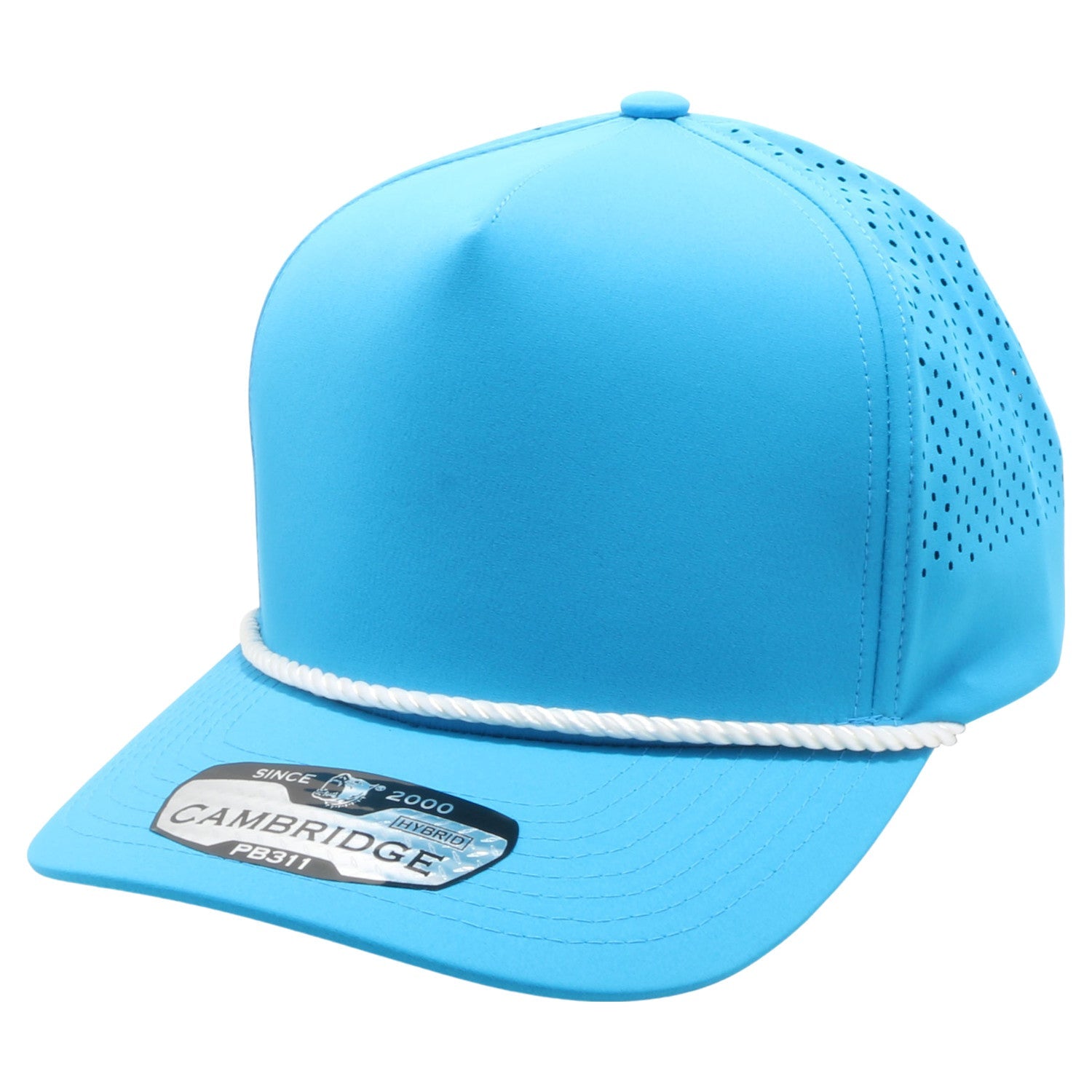 SKU:311BLWH|COLOR:Aqua (White)