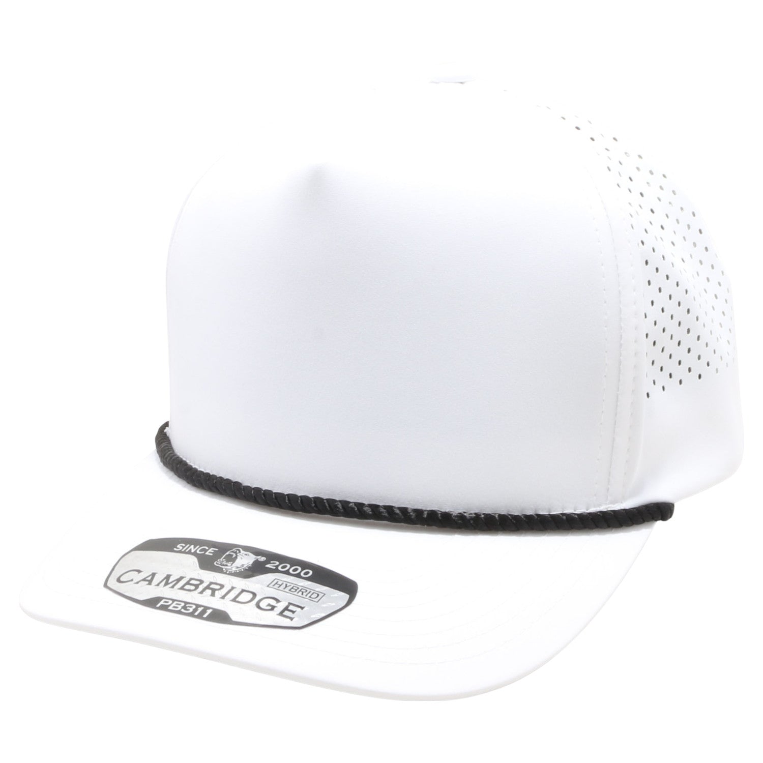 SKU:311WHBK|COLOR:White (Black)