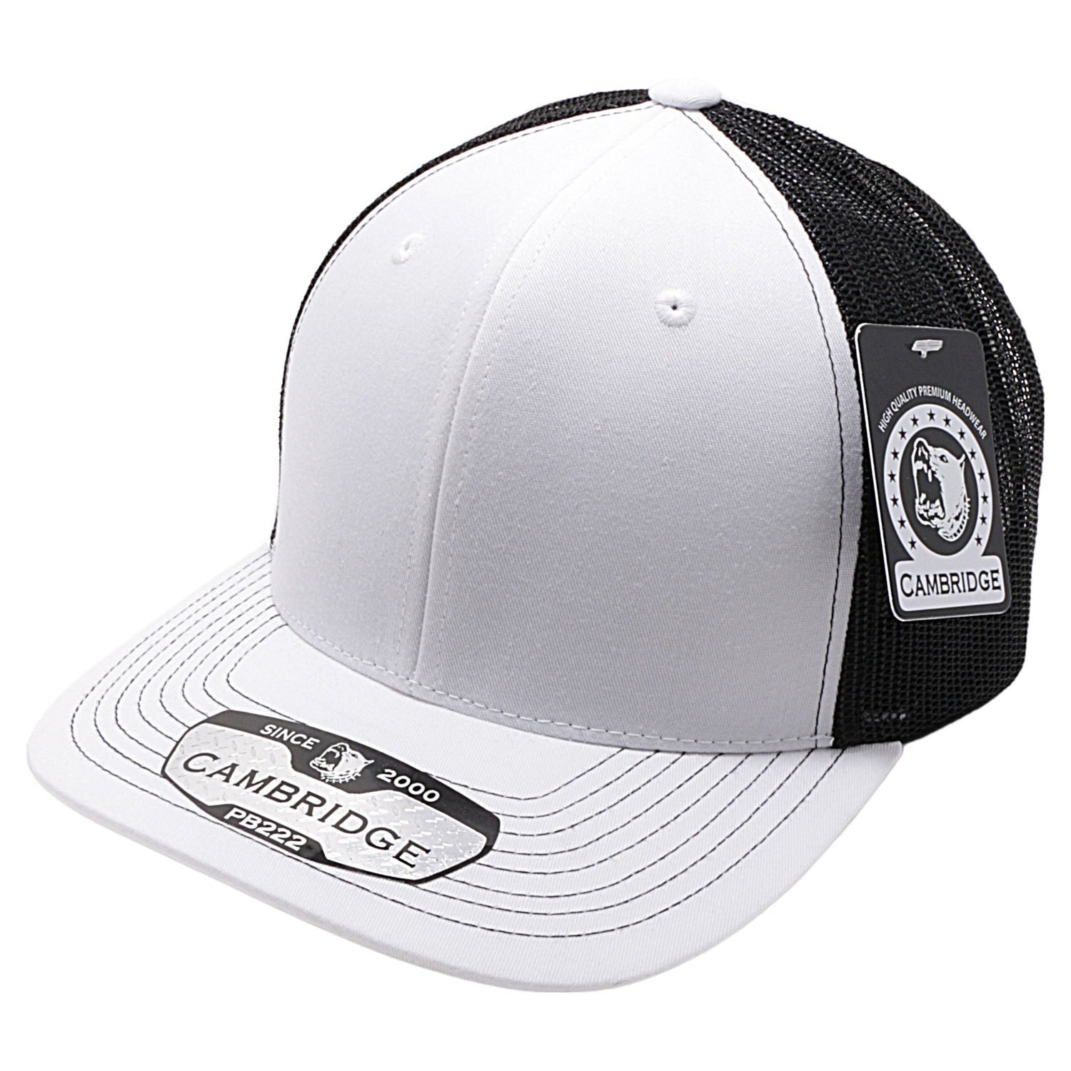 SKU:222WHBK|COLOR:White/Black