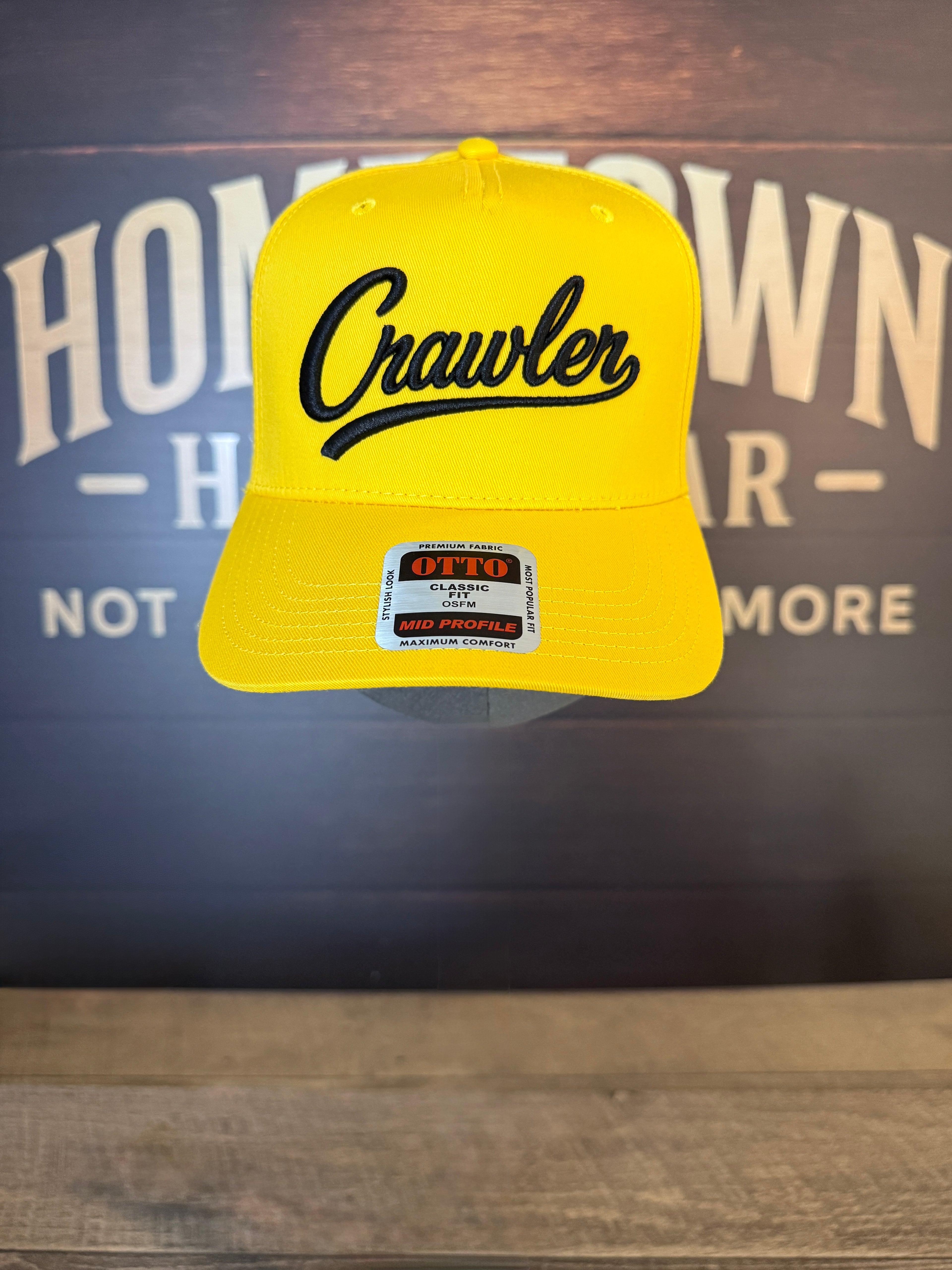 Embroidered Crawler Otto Hat