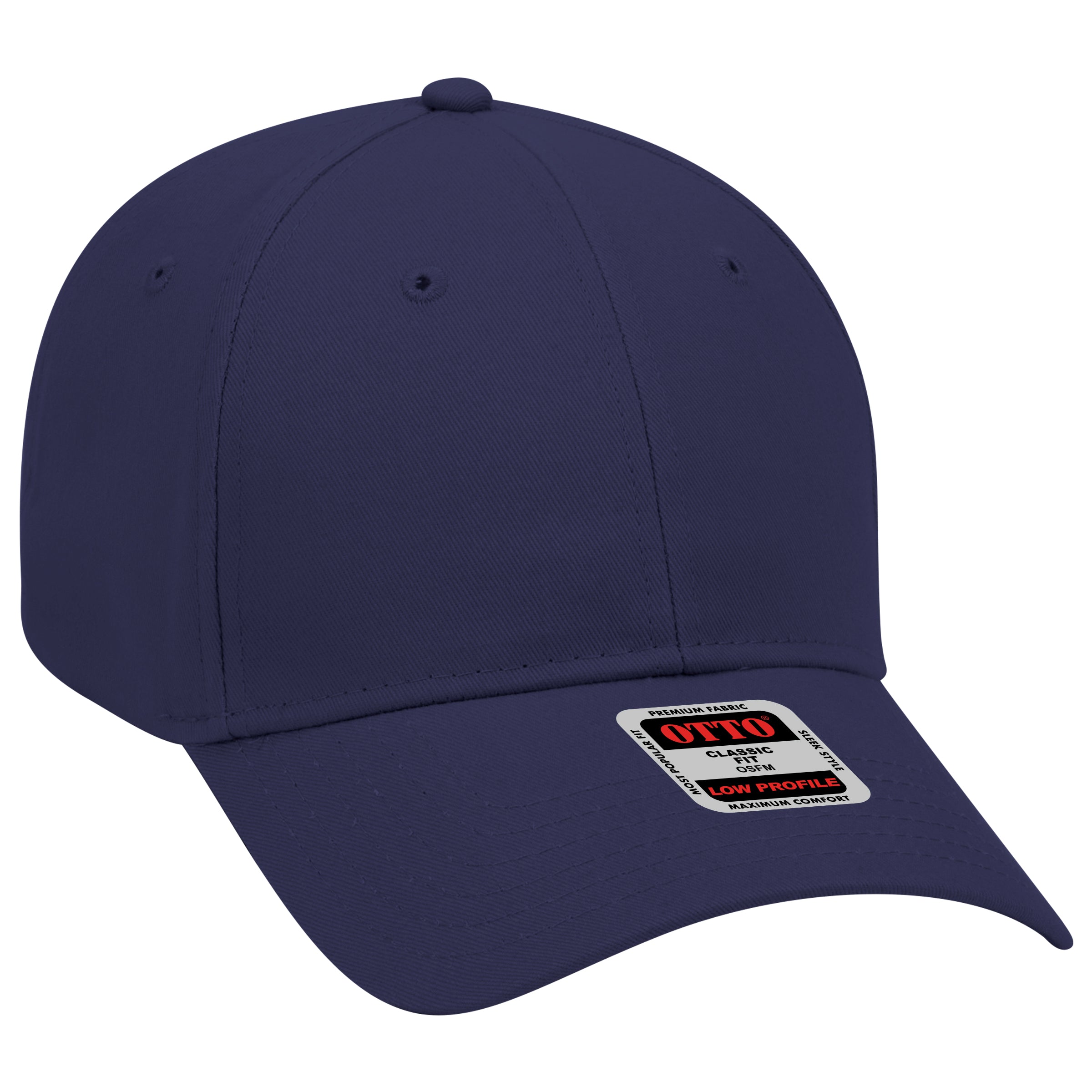 19-503 OTTO CAP 6 Panel Low Profile Baseball Cap