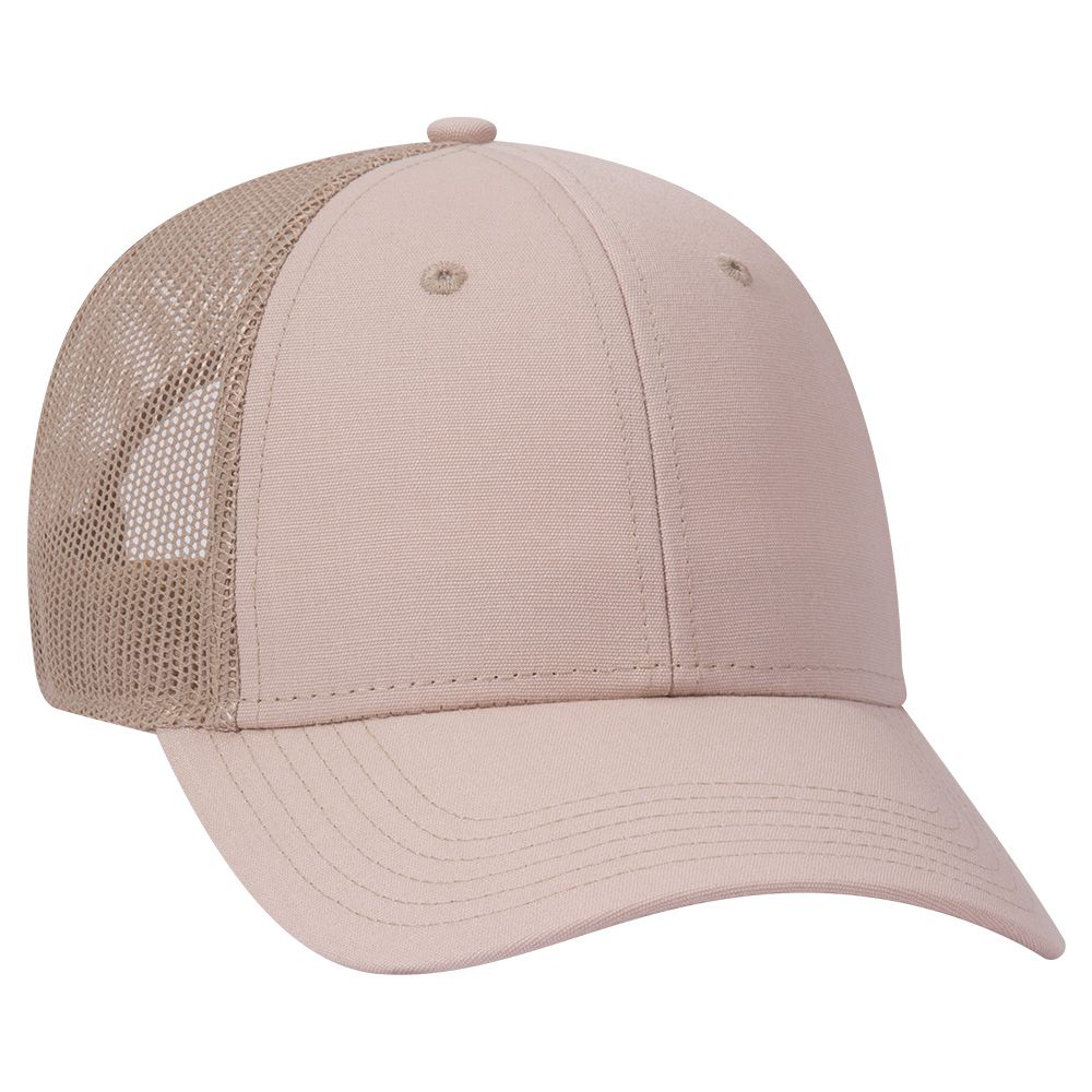 83-1273 OTTO CAP 6 Panel Low Profile Mesh Back Trucker Hat