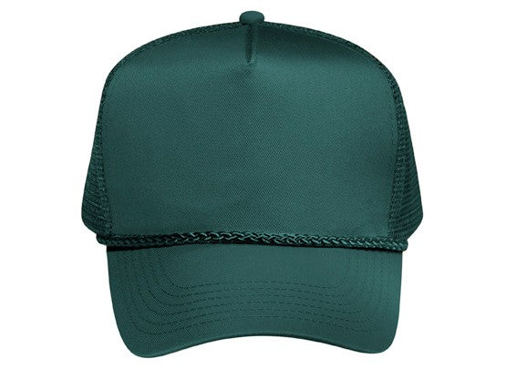 39-071 OTTO CAP 5 Panel Mid Profile Mesh Back Trucker Hat