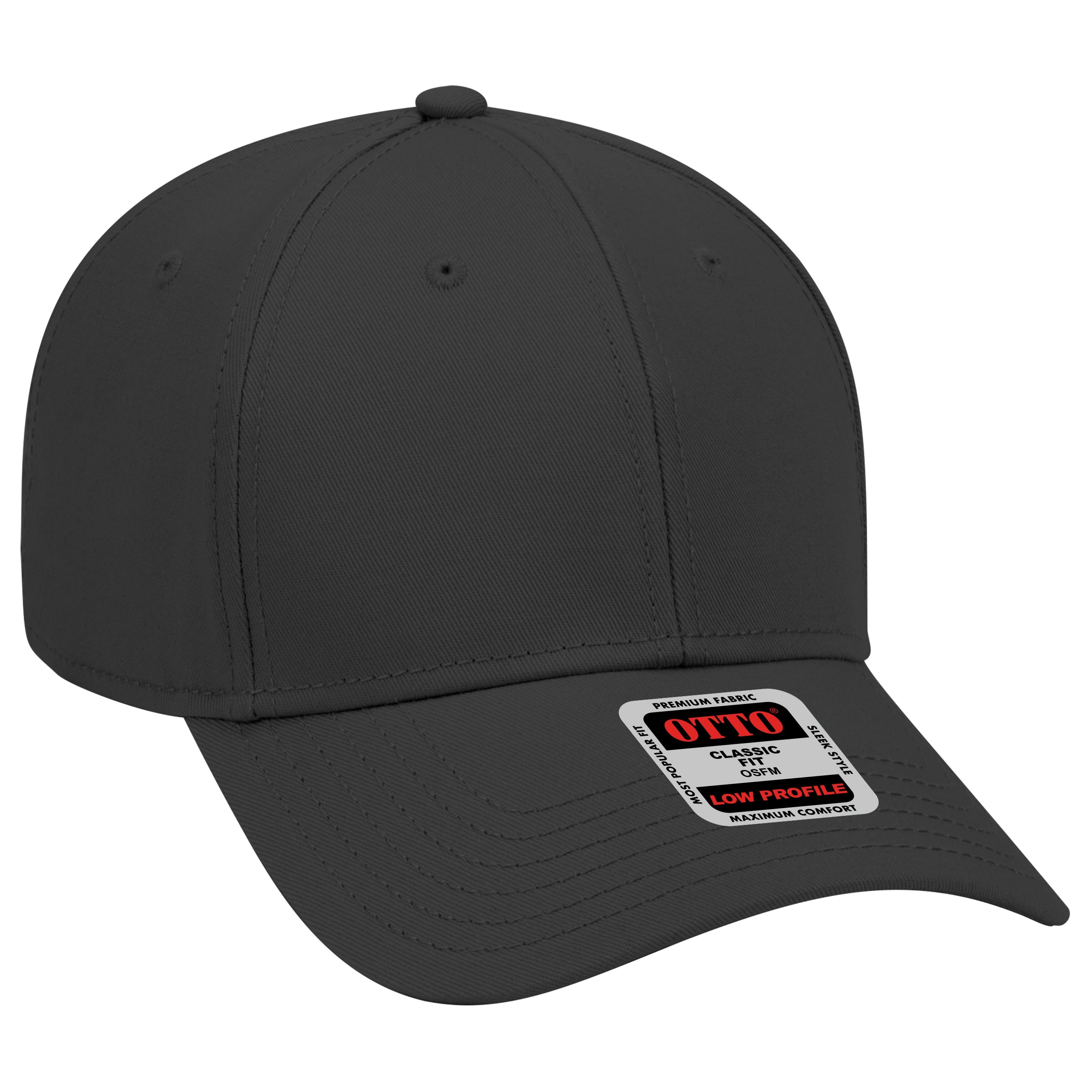 19-768 OTTO CAP 6 Panel Low Profile Baseball Cap