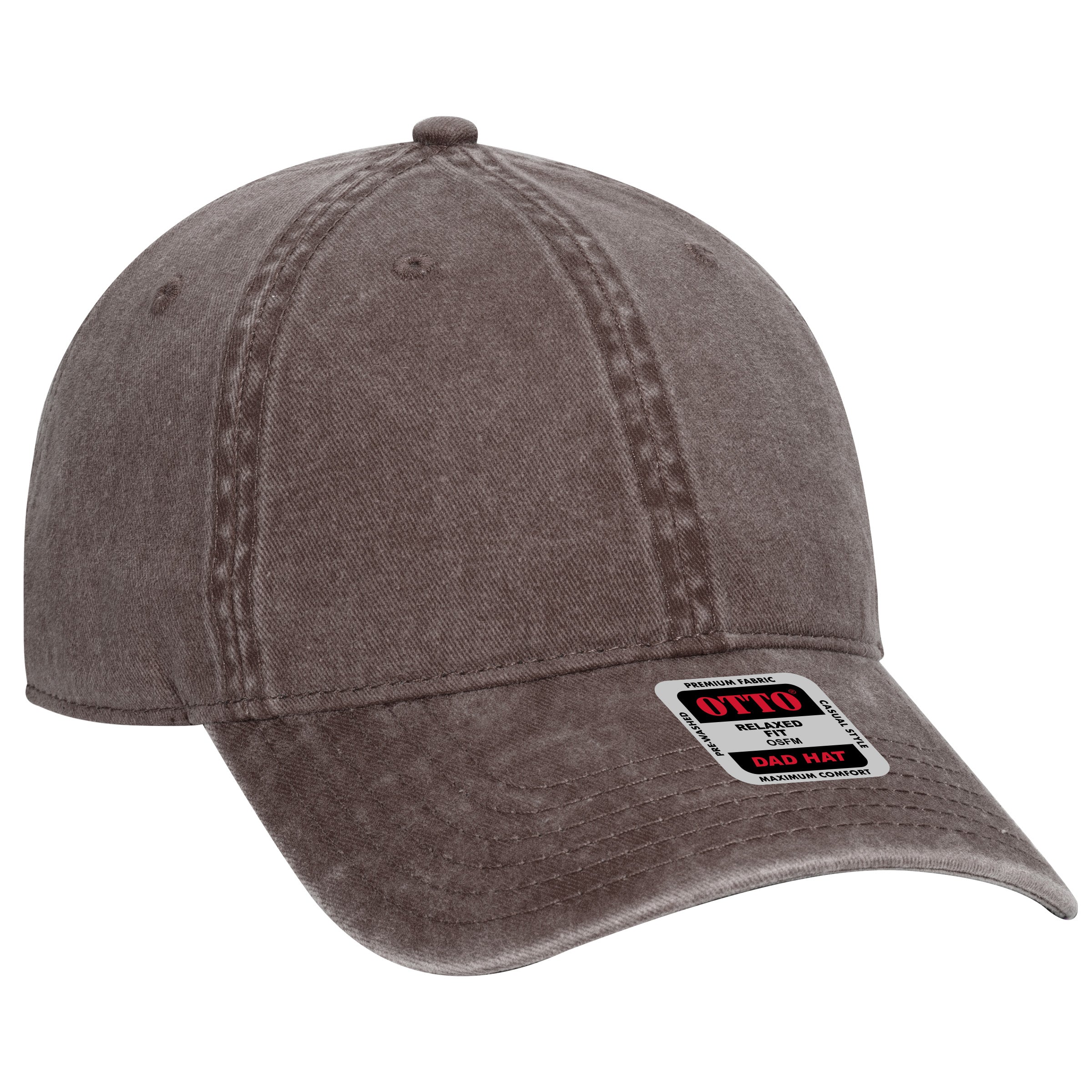18-711 OTTO CAP 6 Panel Low Profile Dad Hat