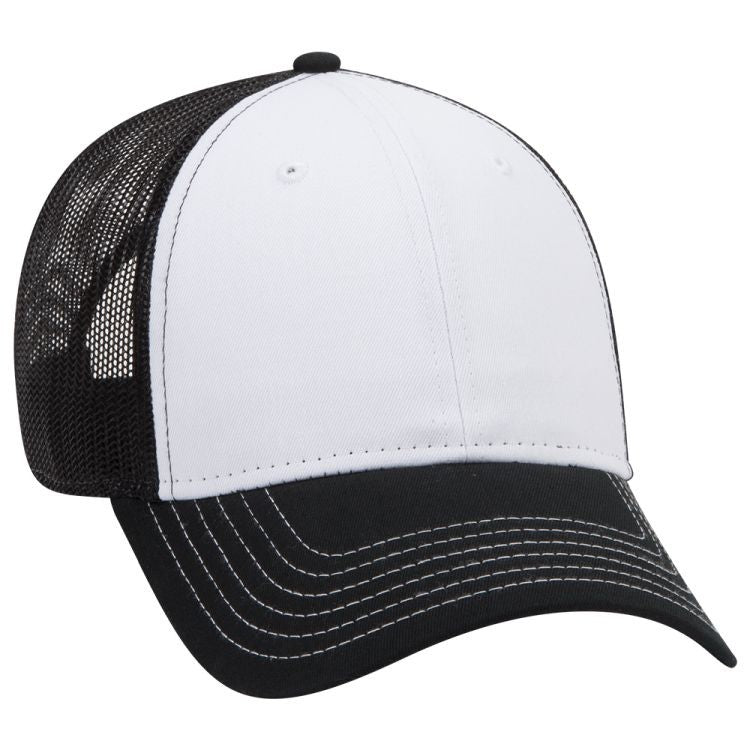83-1239 OTTO CAP 6 Panel Low Profile Mesh Back Trucker Hat