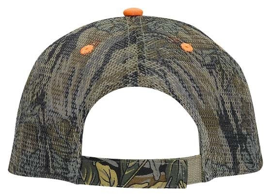 106-752 OTTO CAP Camouflage 6 Panel Low Profile Mesh Back Trucker Hat