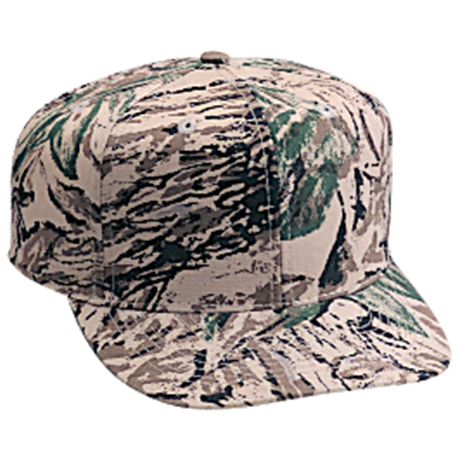 44-051 OTTO CAP Camouflage 6 Panel Mid Profile Baseball Cap