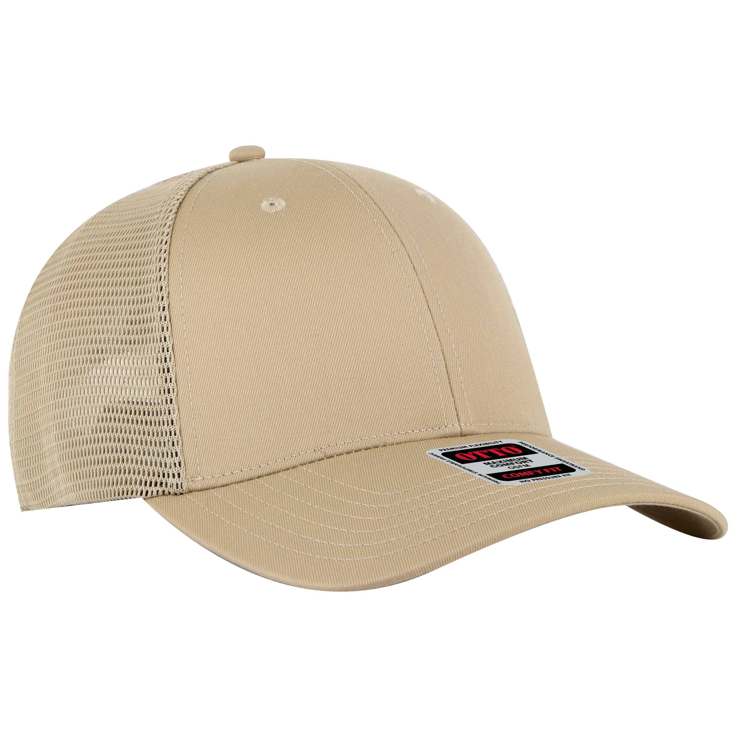 83-2 OTTO CAP "OTTO COMFY FIT" 6 Panel Low Profile Mesh Back Trucker Hat