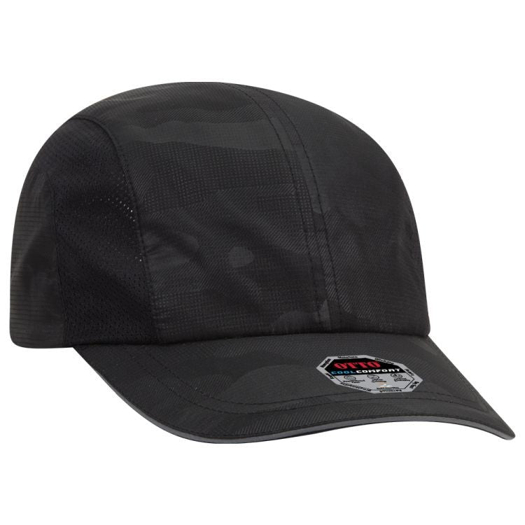 133-1240 OTTO CAP Reflective 6 Panel Running Hat