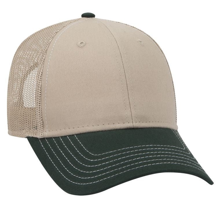 83-1239 OTTO CAP 6 Panel Low Profile Mesh Back Trucker Hat