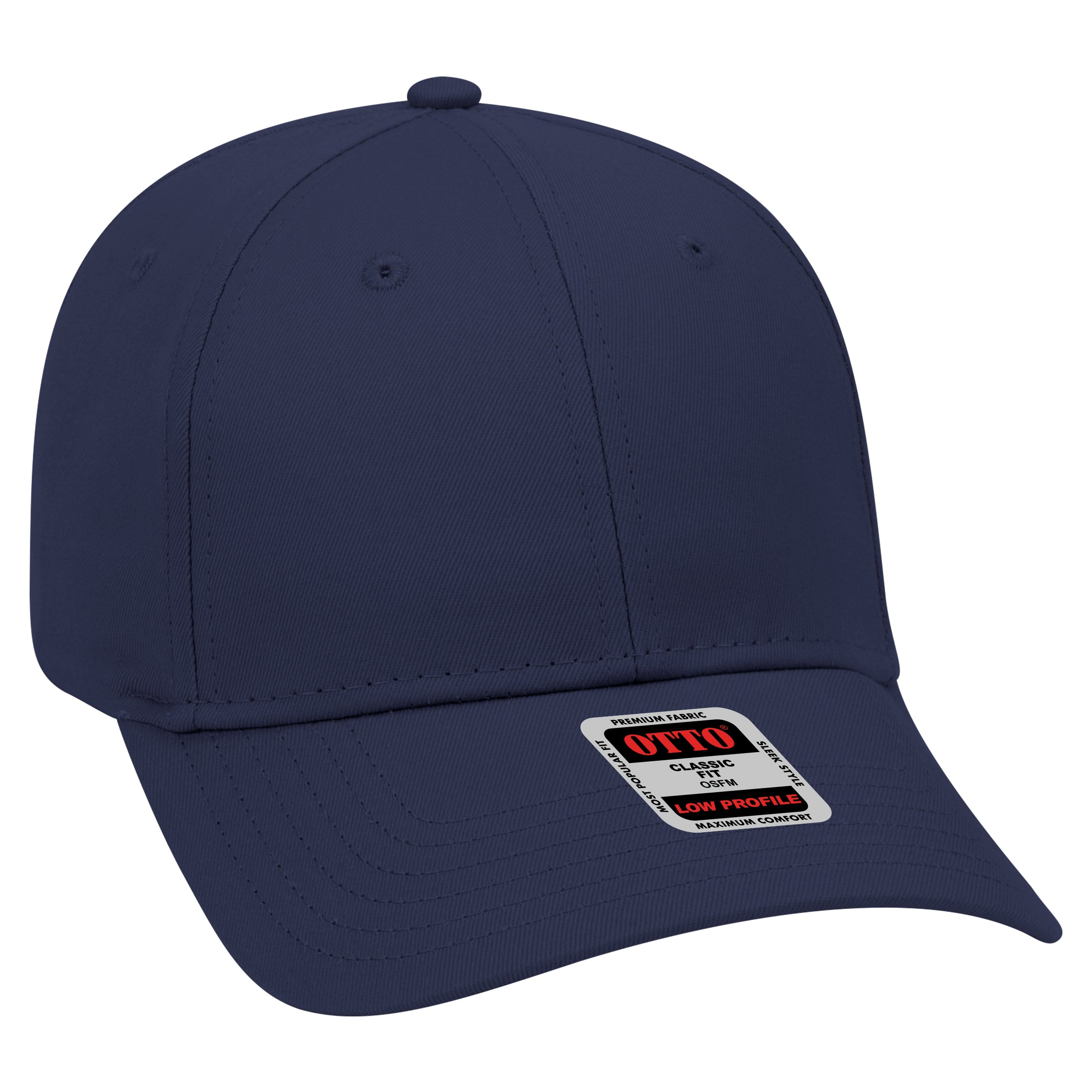 19-536 OTTO CAP 6 Panel Low Profile Baseball Cap