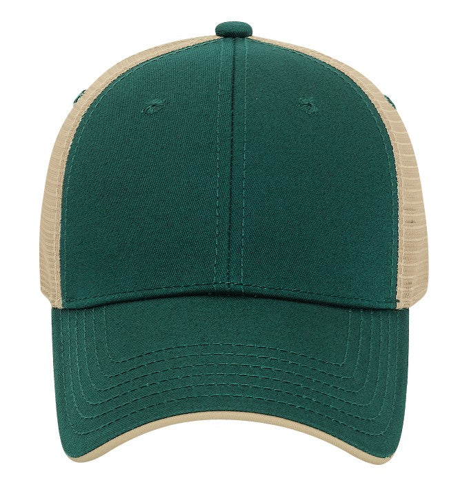 122-945 OTTO CAP 6 Panel Low Profile Mesh Back Trucker Hat