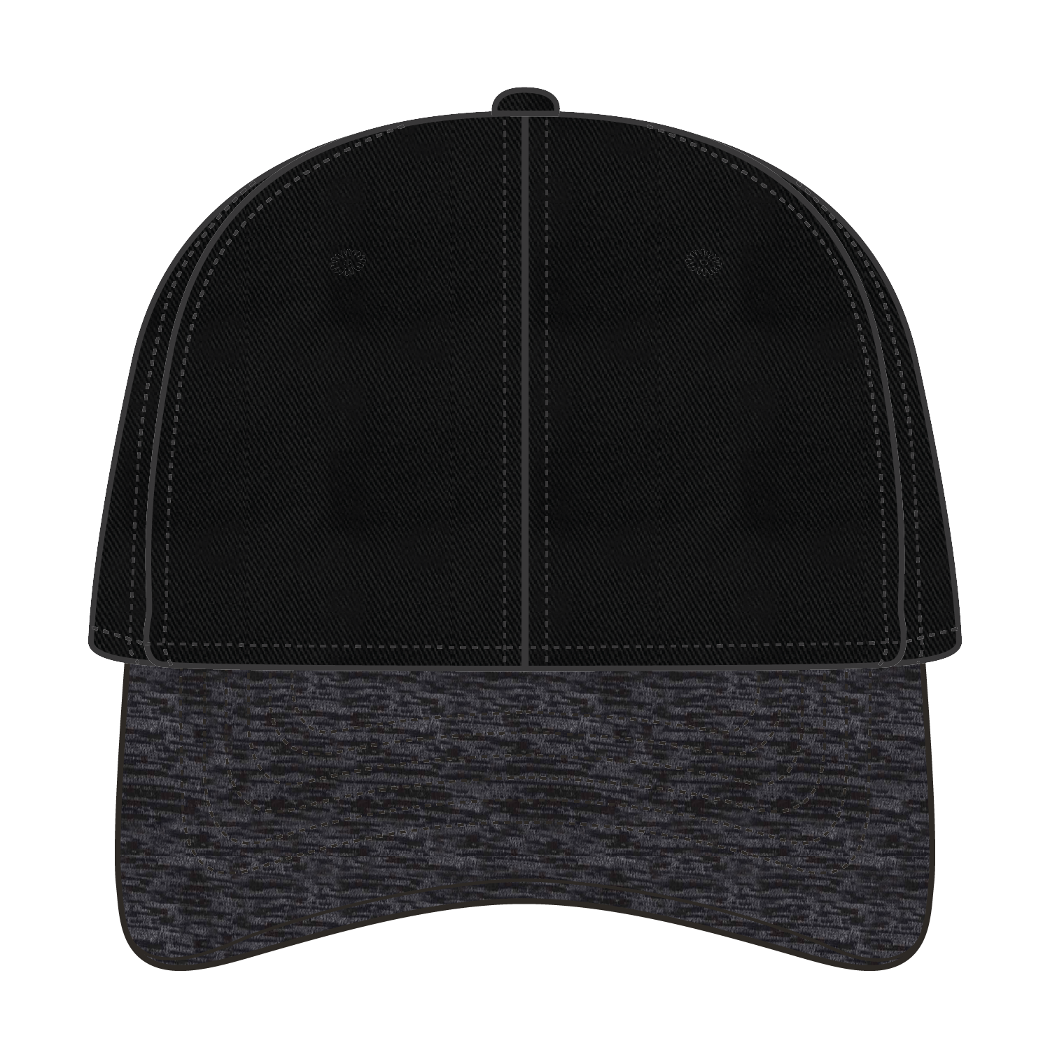 19-1232A OTTO CAP 6 Panel Low Profile Baseball Cap