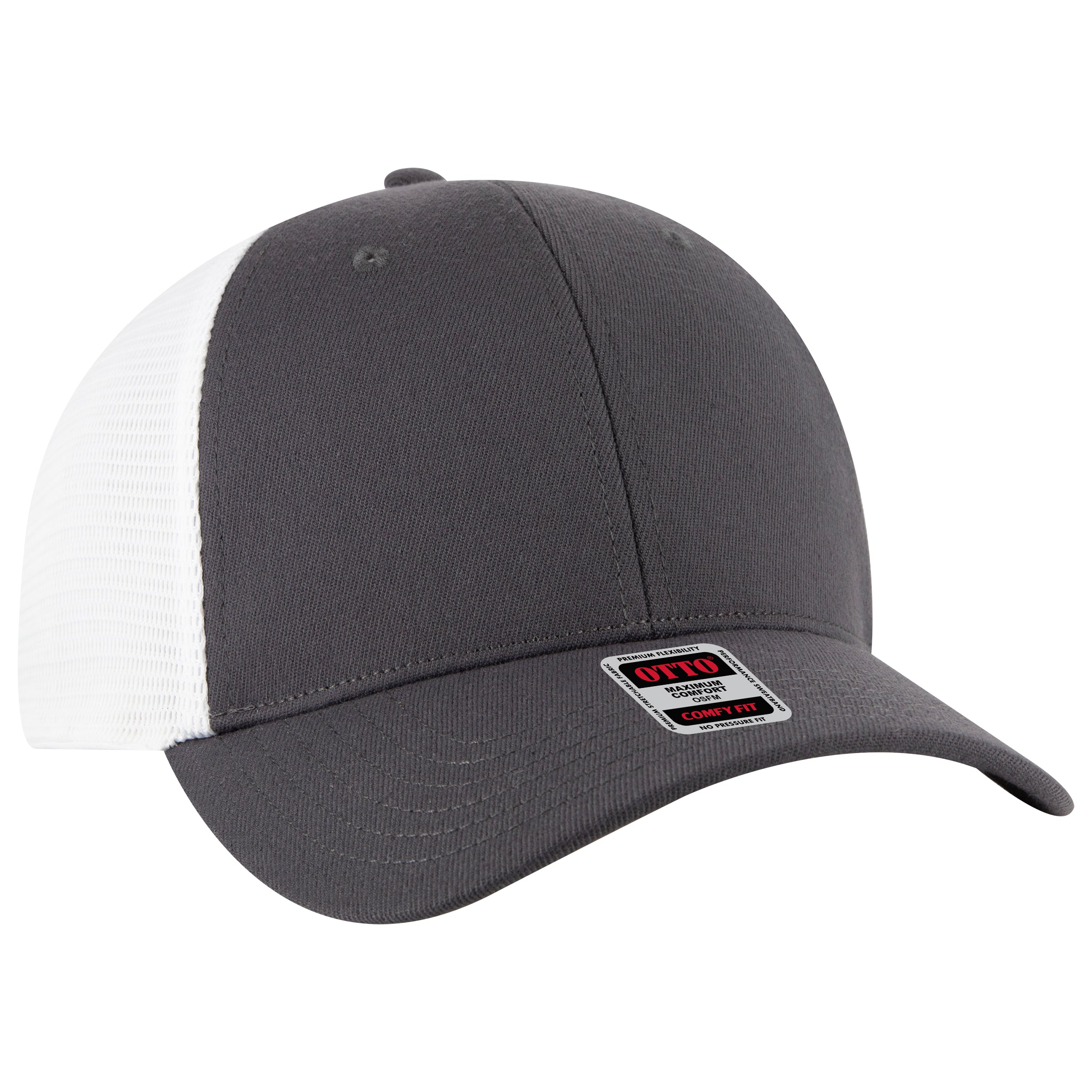 83-1 OTTO CAP "OTTO COMFY FIT" 6 Panel Low Profile Mesh Back Trucker Hat - 83-1