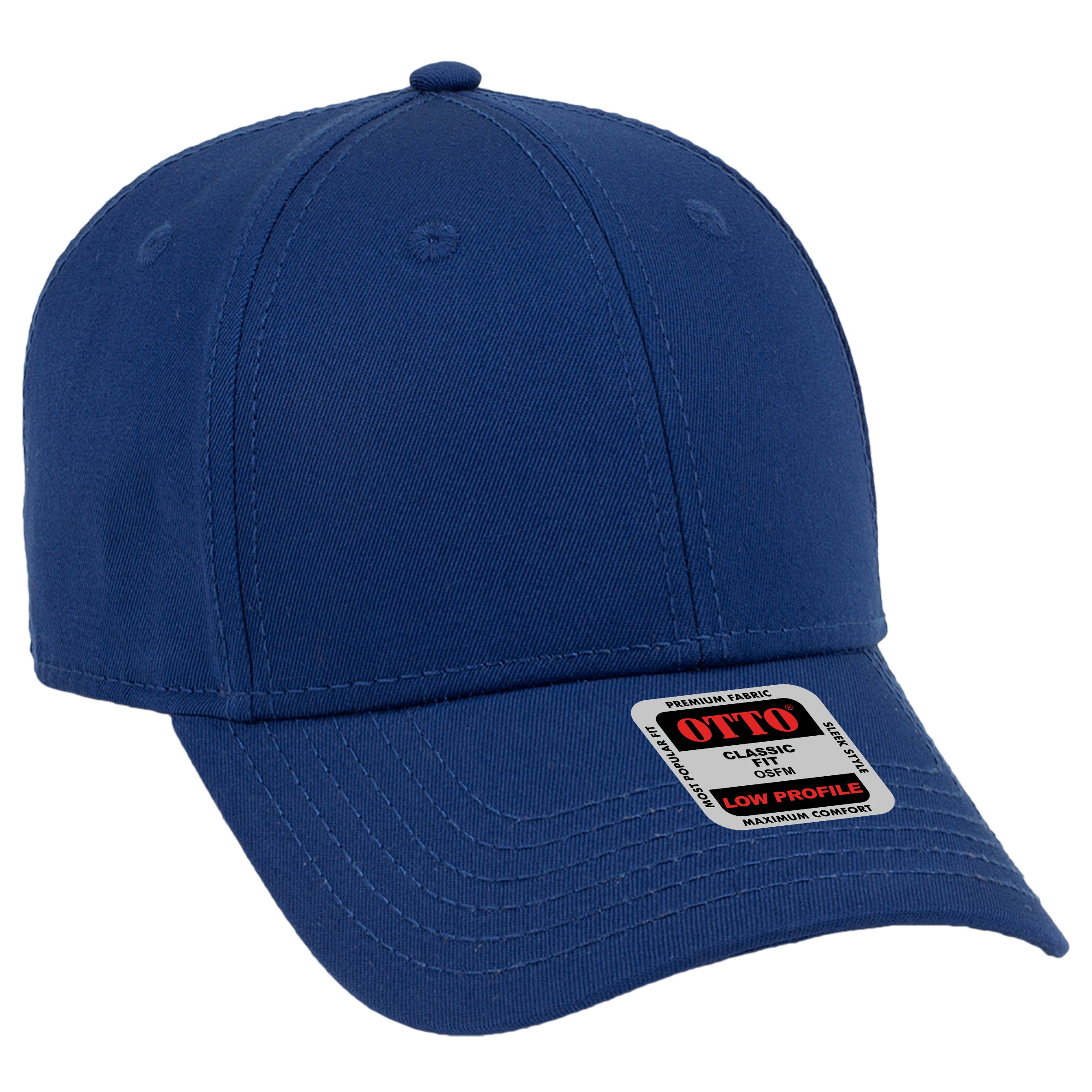 19-1203 OTTO CAP 6 Panel Low Profile Baseball Cap
