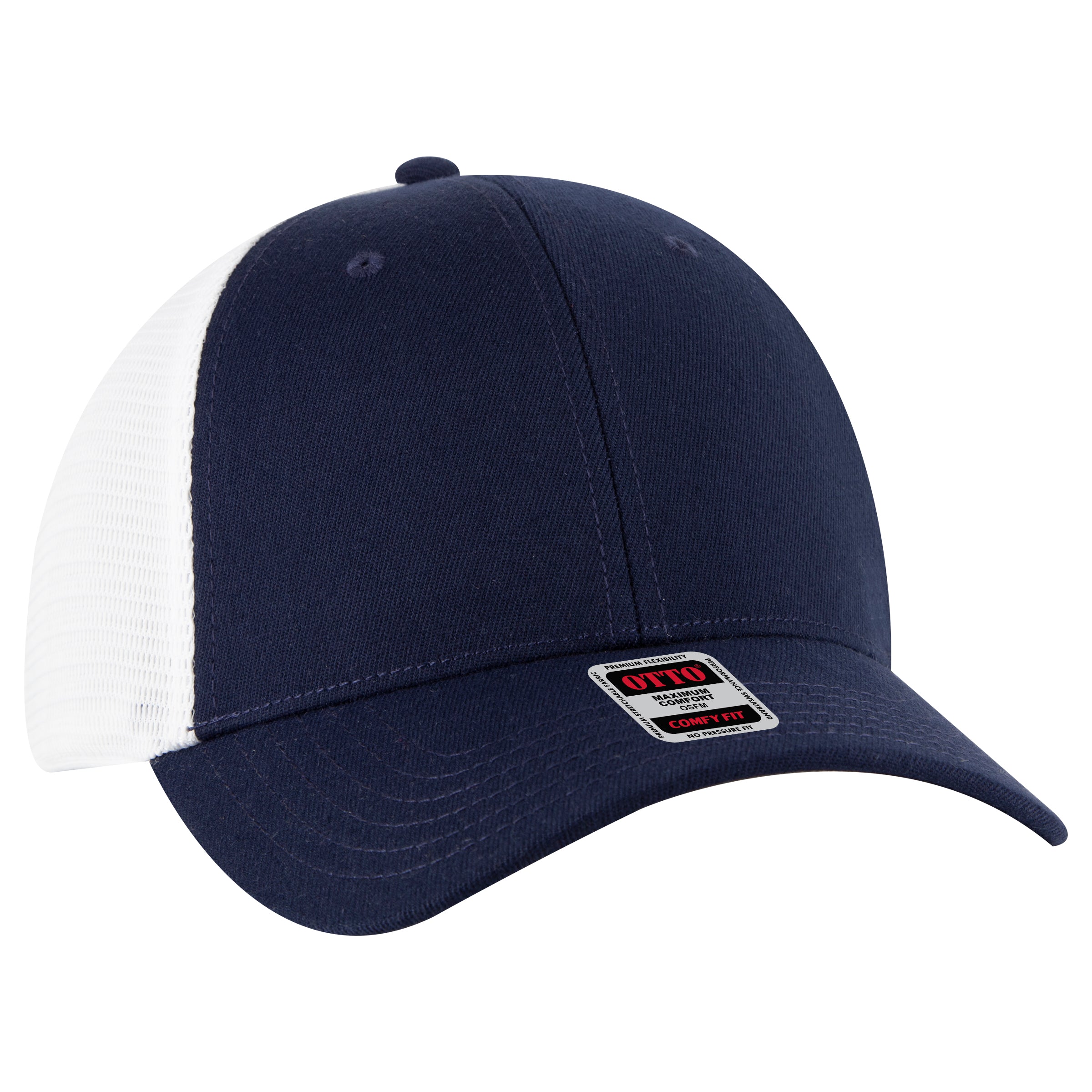 83-1 OTTO CAP "OTTO COMFY FIT" 6 Panel Low Profile Mesh Back Trucker Hat - 83-1