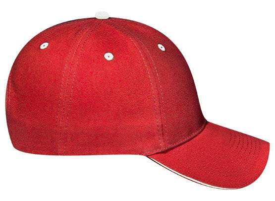 23-484 OTTO CAP 6 Panel Low Profile Baseball Cap